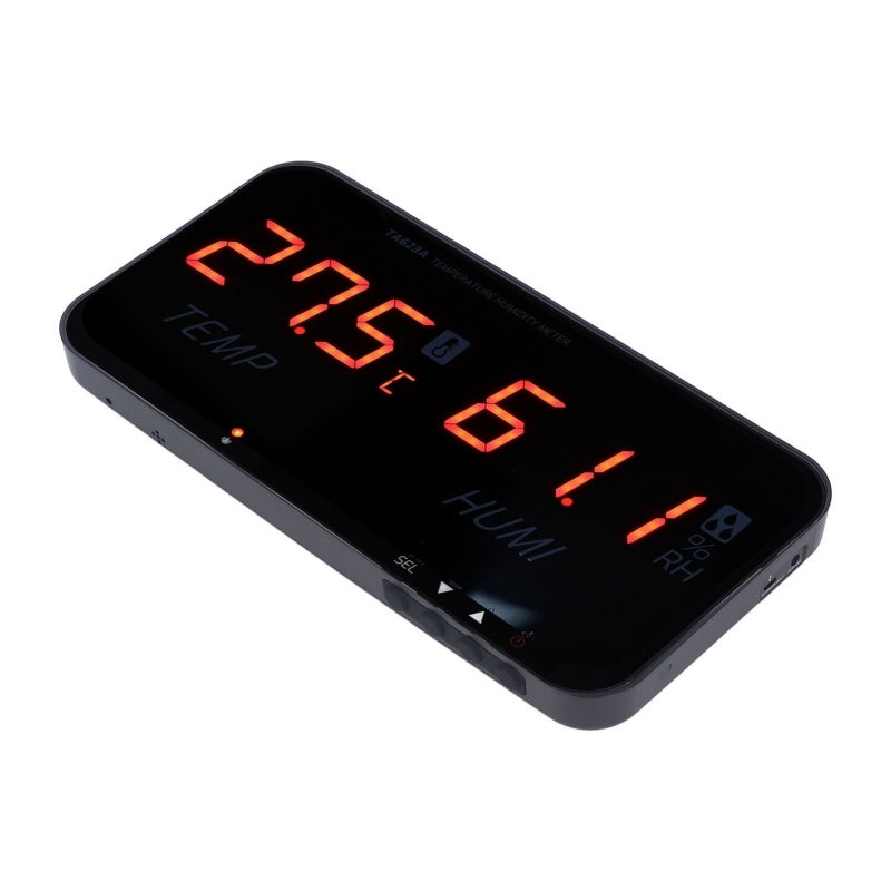 Digital Hygrometer: 2s Refresh High Accuracy Sensor - Threshold Alarm Temperature Humidity Monitor for Greenhouse Industrial Home Comfort Control - Image 2