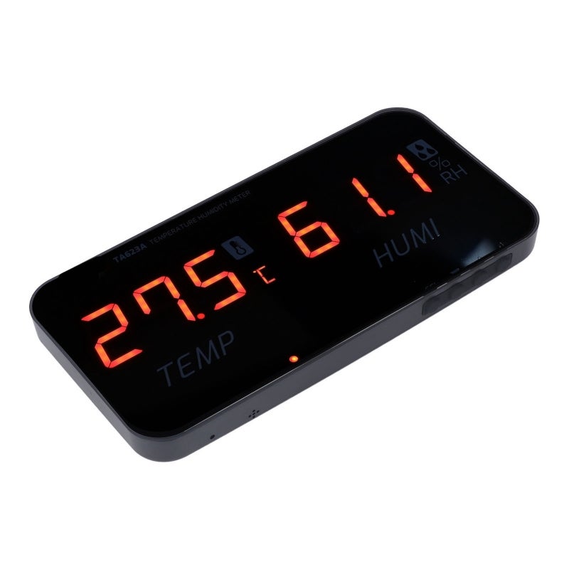 Digital Hygrometer: 2s Refresh High Accuracy Sensor - Threshold Alarm Temperature Humidity Monitor for Greenhouse Industrial Home Comfort Control - Image 4