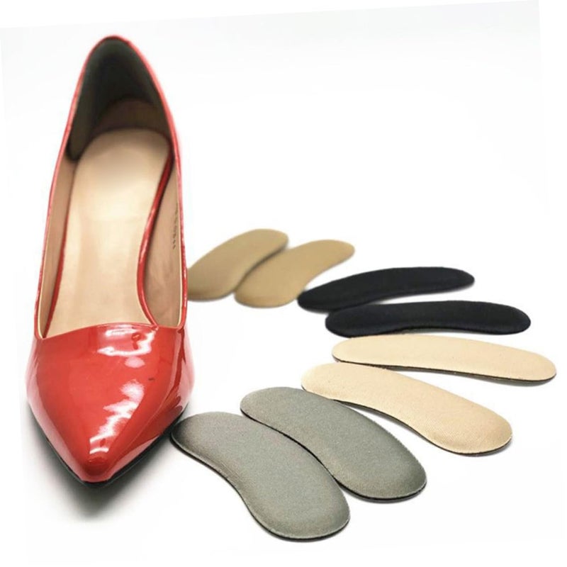 Self Adhesive Heel Cushions Black Sponge Pads For Blister Prevention And Comfort - Image 3