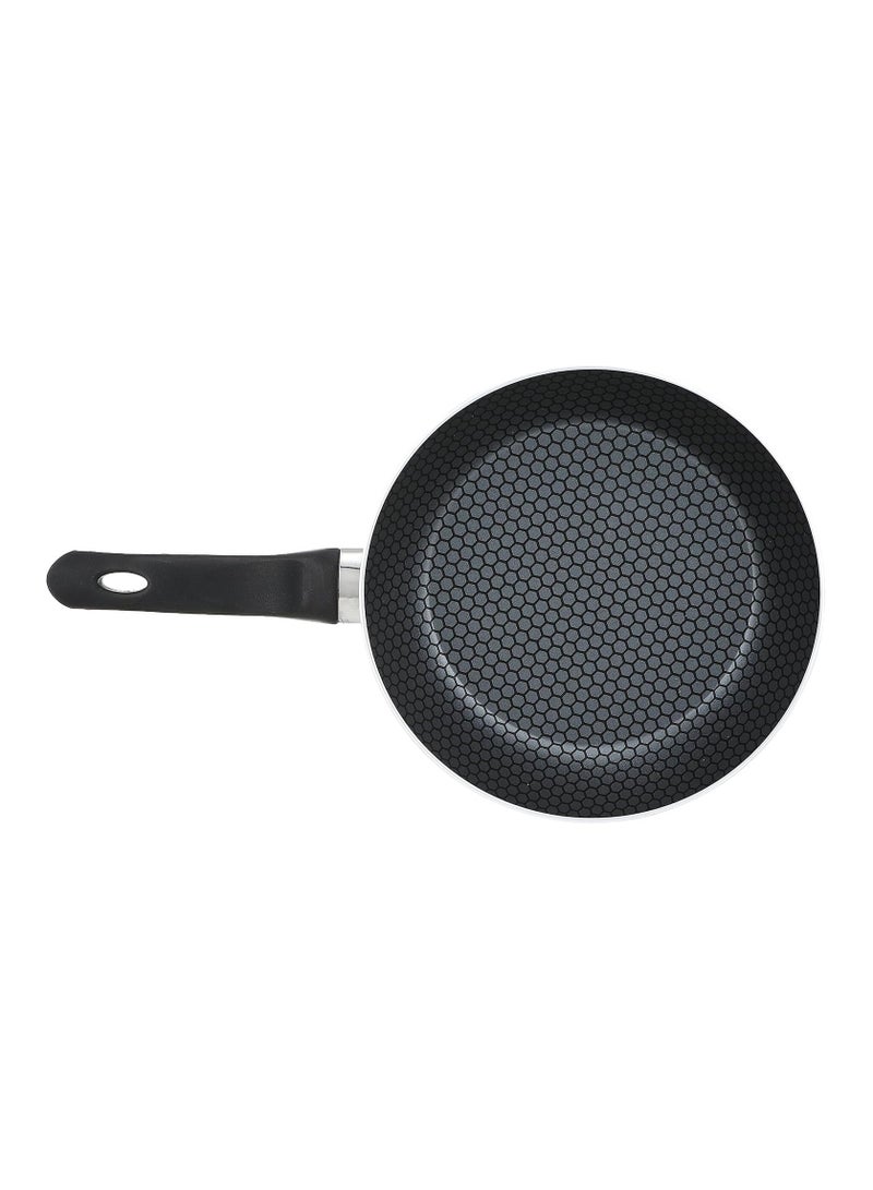 Trueval Teflon frying pan set, 2 pieces (size 16-22), dark red - Image 3