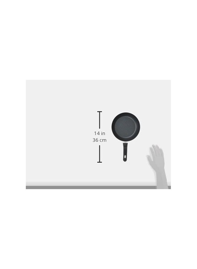 Trueval Teflon frying pan set, 2 pieces (size 16-22), dark red - Image 4