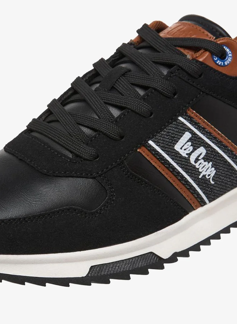 Lee Cooper BLACK Men Lace-Up Ankle Sneakers for Men | Best Price UAE
