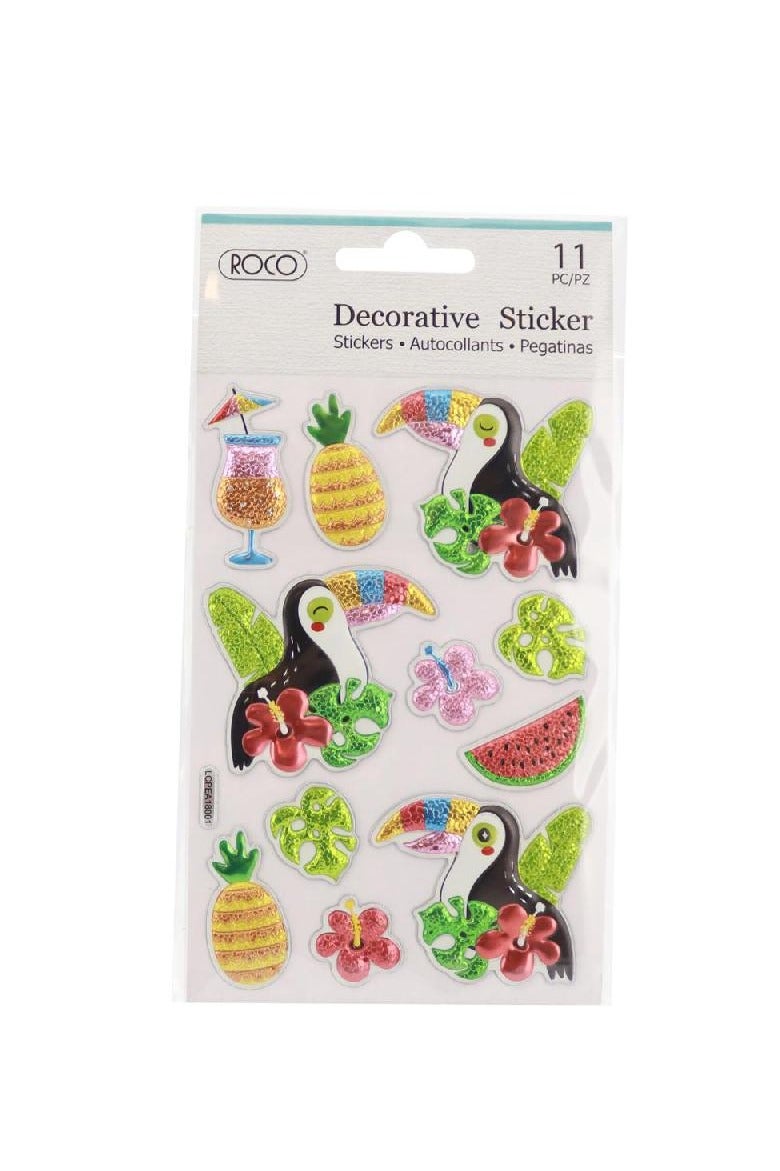 ROCO Stickers Birds Flowers