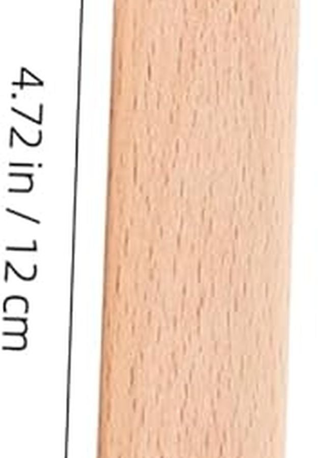 Operitacx 5 قطع من خطافات لوح الأوتاد الخشبية بسطح أملس ديكور بوهو لمشاريع DIY - Image 5