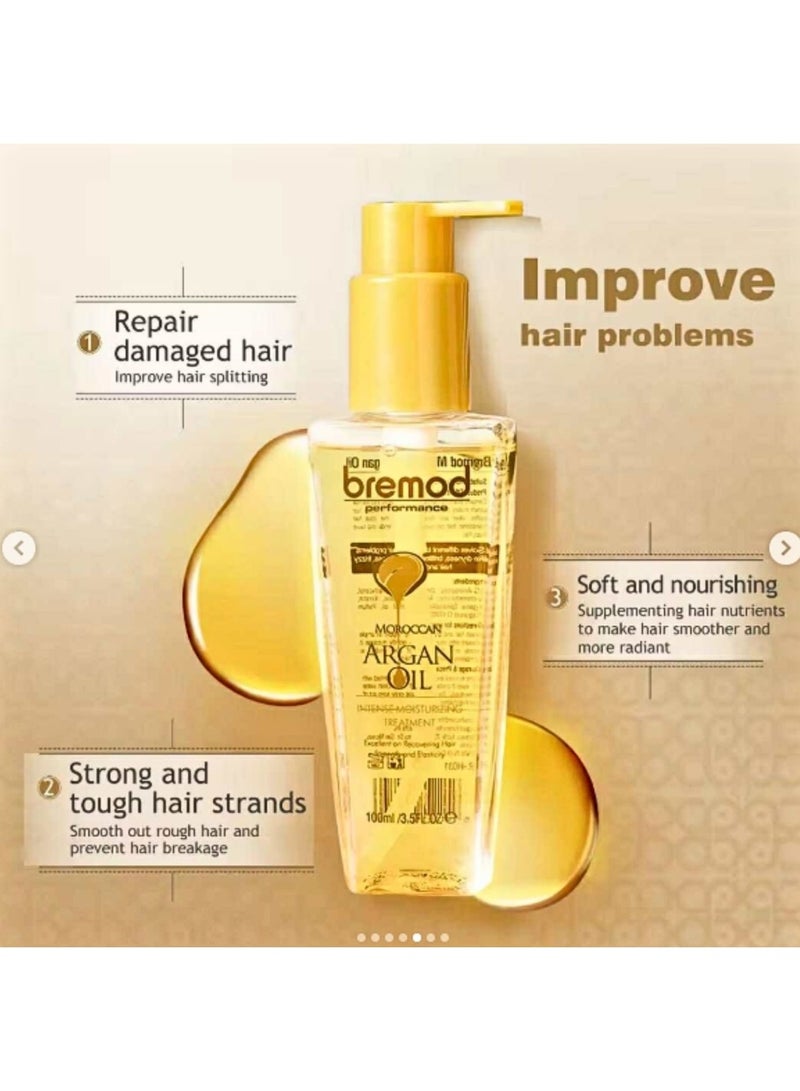 بريمود علاج ترطيب مكثف بزيت الأرغان المغربي 100 مل - Image 5
