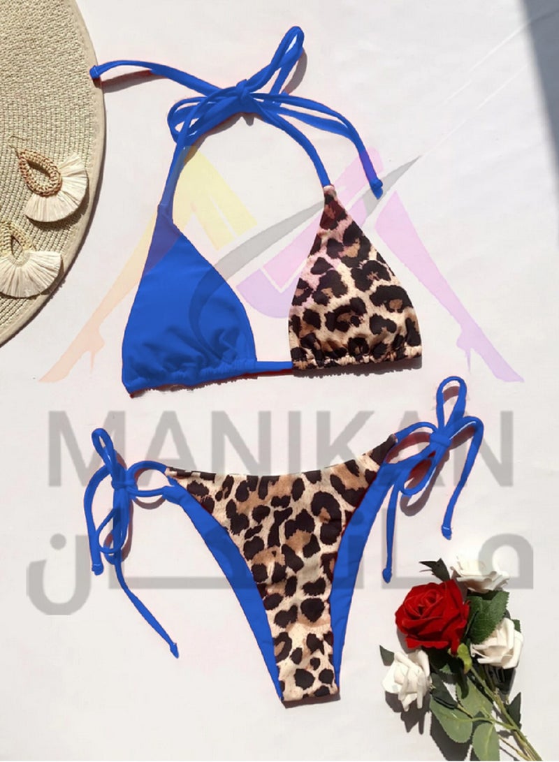 MANIKAN Women’s Lingerie Set Two-Piece Bikini Lingerie Set in Two Colors with Side Ties - Image 1