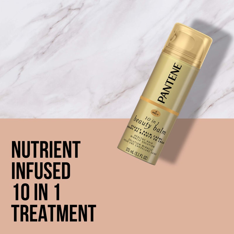 Pantene Pro-V Ultimate 10 Beauty Balm CrÃ¨me for Hair, 5.1 Fl Oz - Image 3