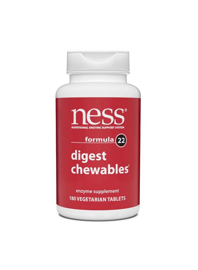 NESS Enzymes Digest Chewables 180 tabs - Image 1
