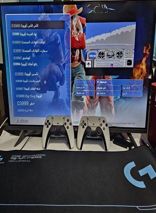 M15 TV Game Console with Dual Wireless Controllers - 128GB Mini Retro PS1 Gaming System, HDMI-Compatible for HD Gaming - Plug & Play for Kids and Adults - Image 3