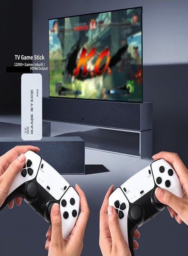 M15 TV Game Console with Dual Wireless Controllers - 128GB Mini Retro PS1 Gaming System, HDMI-Compatible for HD Gaming - Plug & Play for Kids and Adults - Image 4