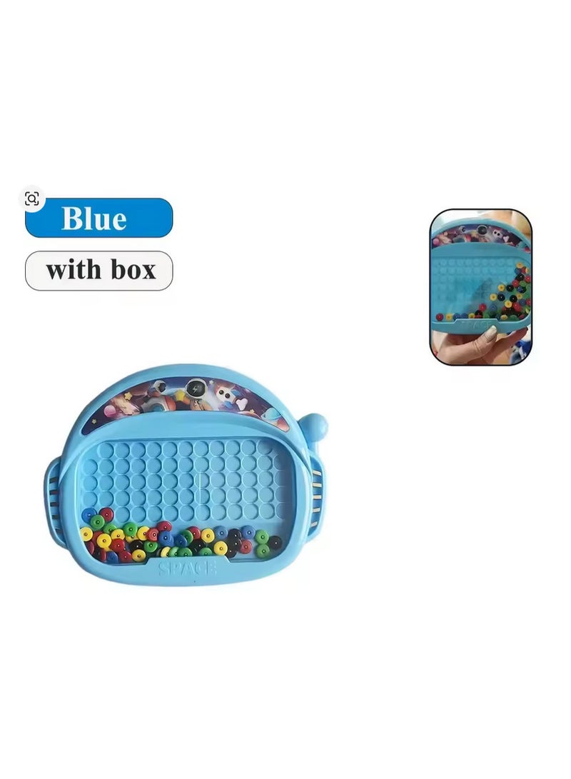 لوحة رسم مغناطيسية للأطفال مع قلم وخرز، لعبة رسم مناسبة للأطفال من عمر 3 إلى 8 سنوات. - Image 2