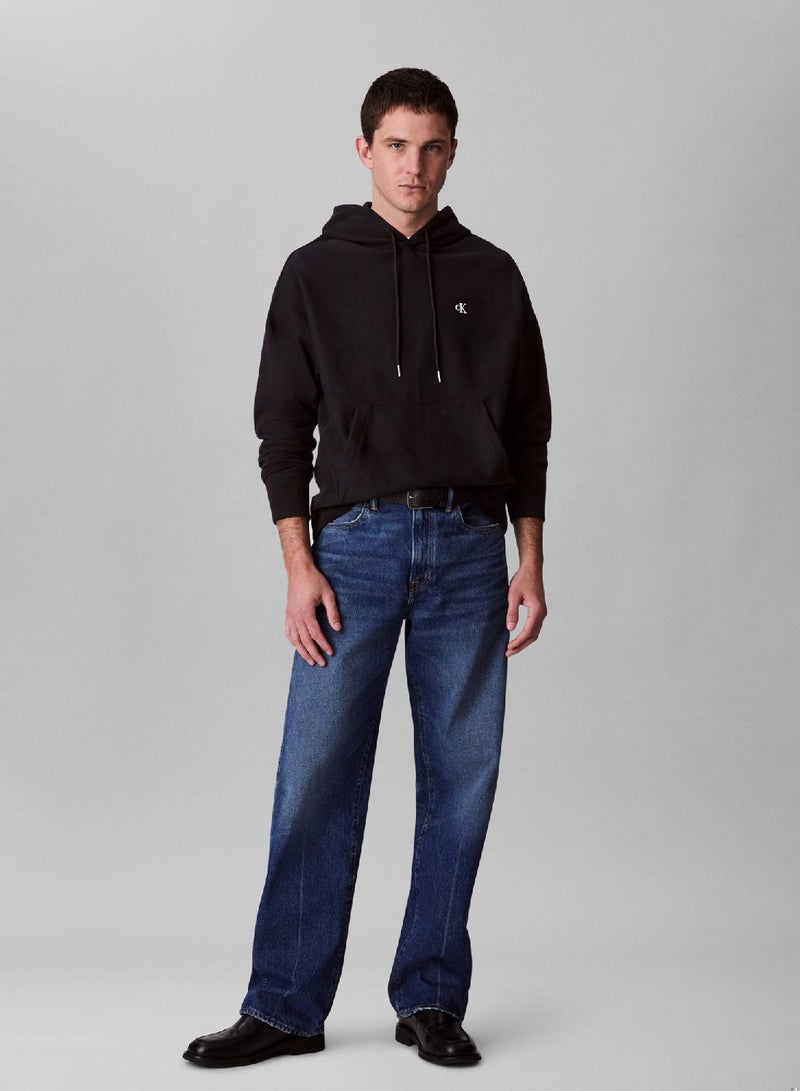 كالفن كلاين جينز هودي بقصّة مريحة - Image 3