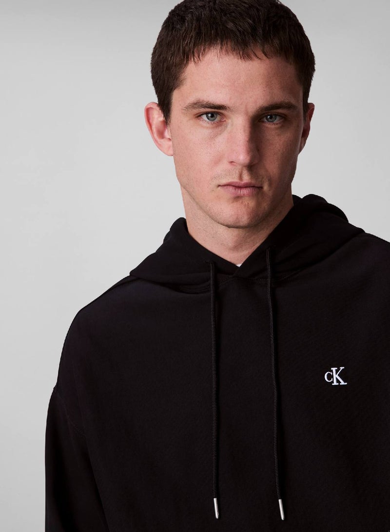 Calvin Klein Jeans Premium Fleece Relaxed Hoodie - Image 4