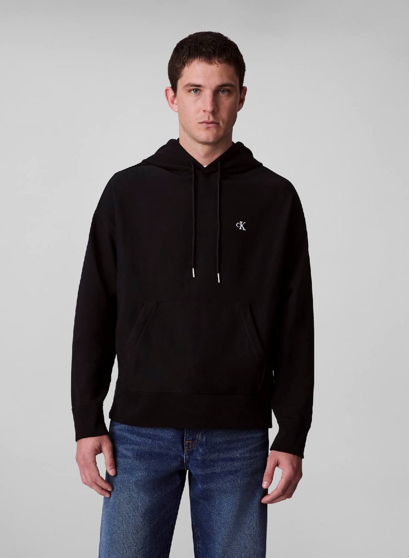 Calvin Klein Jeans Premium Fleece Relaxed Hoodie - Image 5