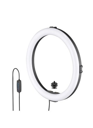 JOBY Beamo Ring Light 12" - Large LED Selfie Ring Light for Phones or Cameras with 3 Light Modes & 10 Brightness Levels, Mobile, Video, Vlogging, Live Stream, Content Creation, Makeup, Work from Home - pzsku/ZA8A356CDD72BDE809FD4Z/45/_/1683879368/12c01794-8df0-411e-aa55-2e828ac7d549