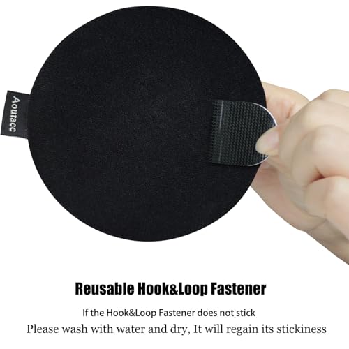 Aoutacc وسائد خوذة AOUTACC العالمية للهواء الطلق، مجموعة ملحقات استبدال وسائد الرغوة للخوذة لخوذة FAST/Mich/ACH/USMC/PASGT (رغوة EVA، سوداء) - Image 3