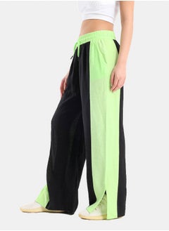 Clue Color Block Pants with Slits  - Image 2