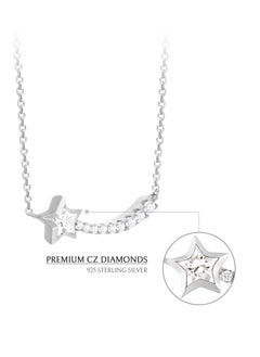 AWNL Polestar Wishing Necklace with 925 Sterling Silver and CZ Diamonds Pendant Gift for Women Wife Girlfriend  - Image 4