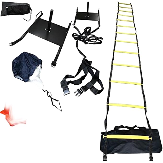 BlueDot Trading Power Sled Speed Ladder Agility Cones Kit - Image 1