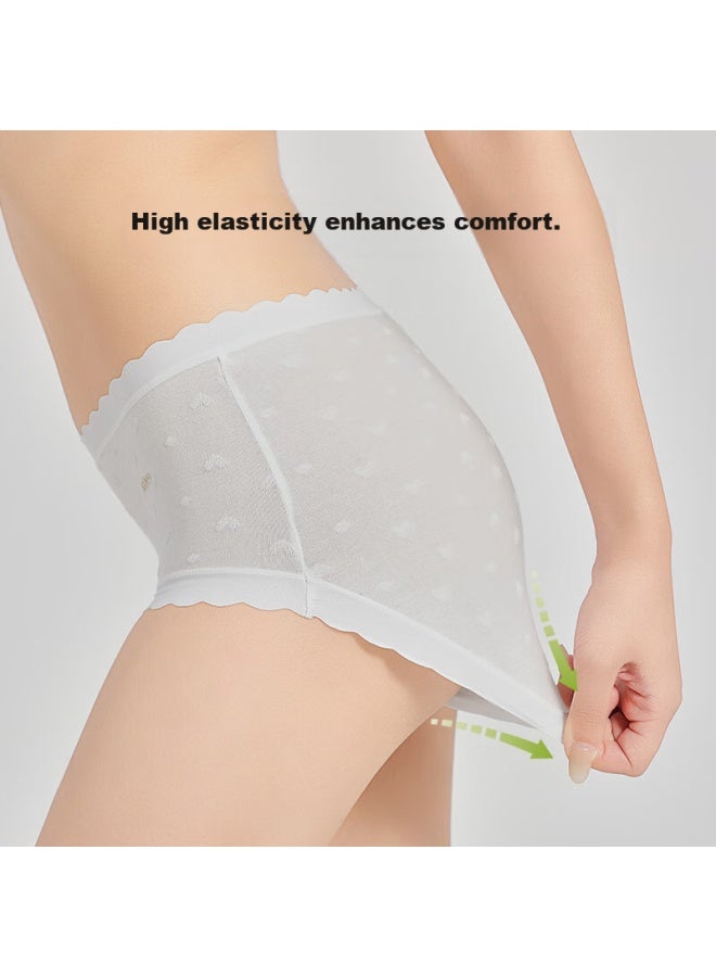 Kefei Modal Women's Underwear , 7a Antibacterial Crotch, Mid-rise, Seamless, Breathable, Triangle Panties - Image 1