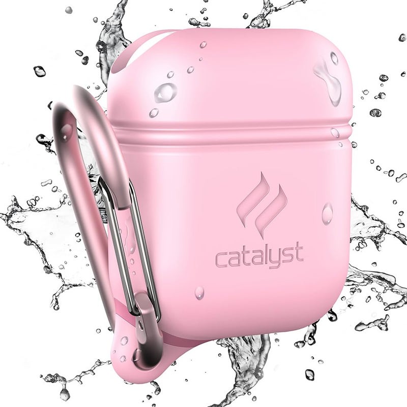 Catalyst Waterproof Case for AirPods 2nd Generation and AirPods 1st Generation - Wireless and USB-C Charging High Drop Protection AirPod Gen 2 and Gen 1 Case with Carabiner, One Piece Design - Image 1