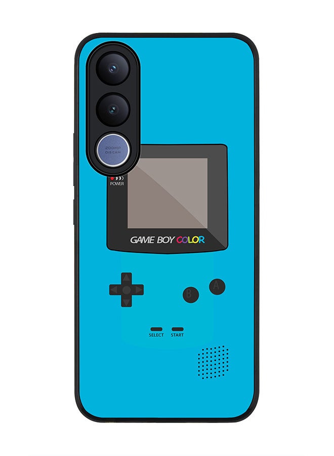 Stylizedd For vivo V70 FE Case,Slim fit Camera Protection, Shockproof Thin Phone cover  - Gameboy Color - Blue - Image 1