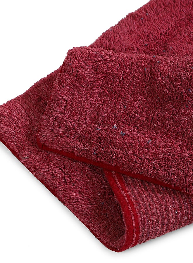 Status Contract Status Unique Design Floor Door Mats in Home Decor Soft Kitchen Living Area Bathroom Office Entrance Non-Slip Washable Dirt Trapper (38x 58 cm) (Foot Print-Maroon) - Image 5