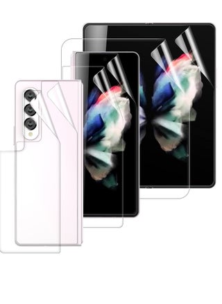 2 Pack Soft Front Screen Protector, Inside Back Protector Compatible with Samsung Galaxy Z Fold 3 5G 2021, Bubble-Free Case Friendly - pzsku/ZA8A3B8B8A4E4AAC2F613Z/45/_/1677845347/4c2992bd-de5a-49db-9385-255a75be3a20