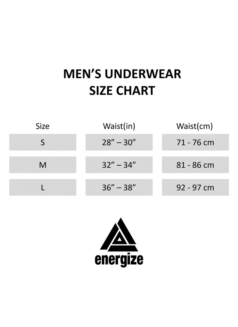 Native Comfort - Premium Midway Brief Boxer Shorts Pack of 5 for Men, Stretchable, Extra Soft, and Breathable Men's Boxer Shorts, Comfortable Underwear for Everyday Wear - Image 1