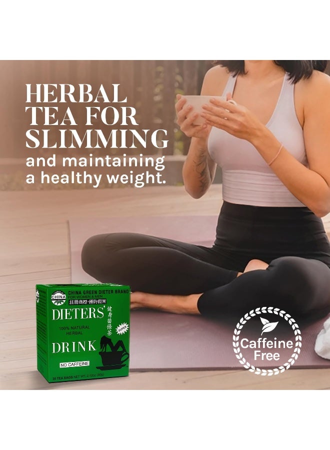 Uncle Lee's Tea Dieters Tea For Weight Loss 30 Bags, 2.12oz (60g) - (Pack of 2) - Image 4
