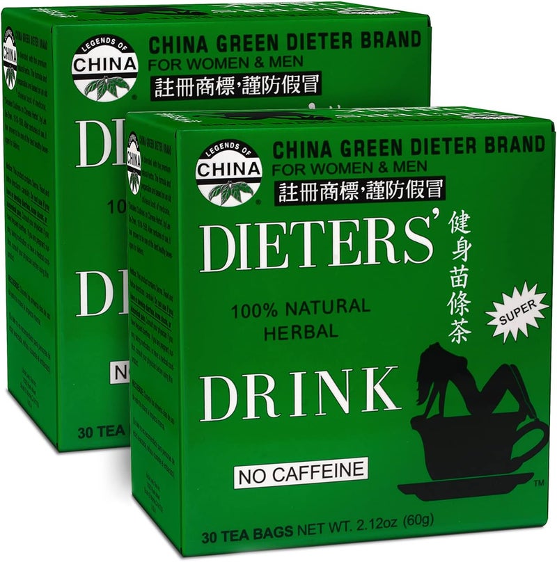 Uncle Lee's Tea Dieters Tea For Weight Loss 30 Bags, 2.12oz (60g) - (Pack of 2) - Image 1