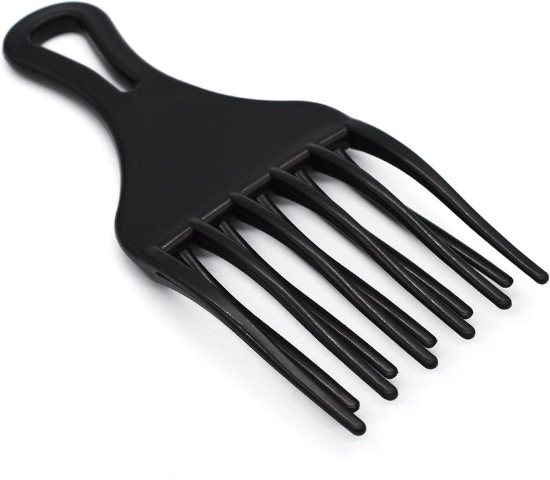 Professional Afro Pick Wide Tooth Detangling Hair Forks Hair Pick Comb for Men Women Barber Salon S