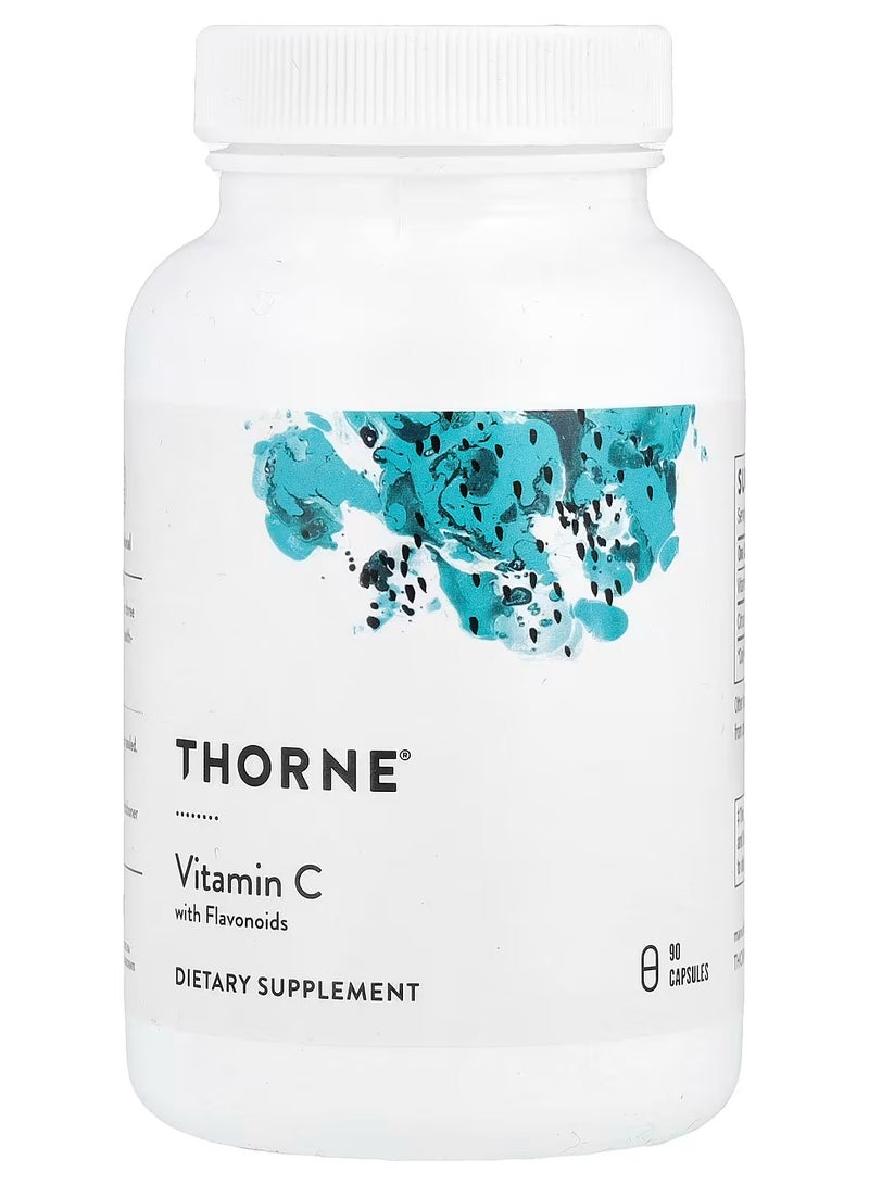 ثورن فيتامين جـ مع الفلافونويدات، 90 كبسولة - Image 1