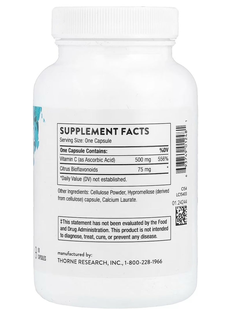 ثورن فيتامين جـ مع الفلافونويدات، 90 كبسولة - Image 2
