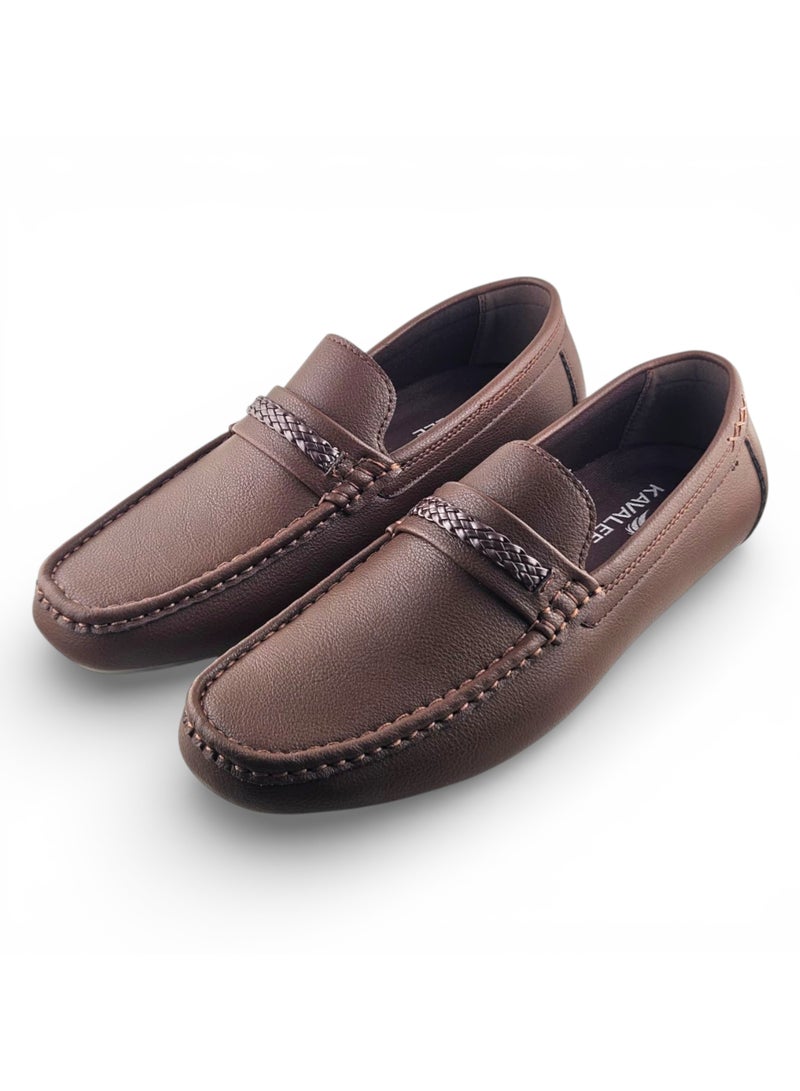 KAVALEE Men’s Luxury Loafer Slip-On Shoes – Comfortable Casual Formal Moccasin Shoes - Image 3