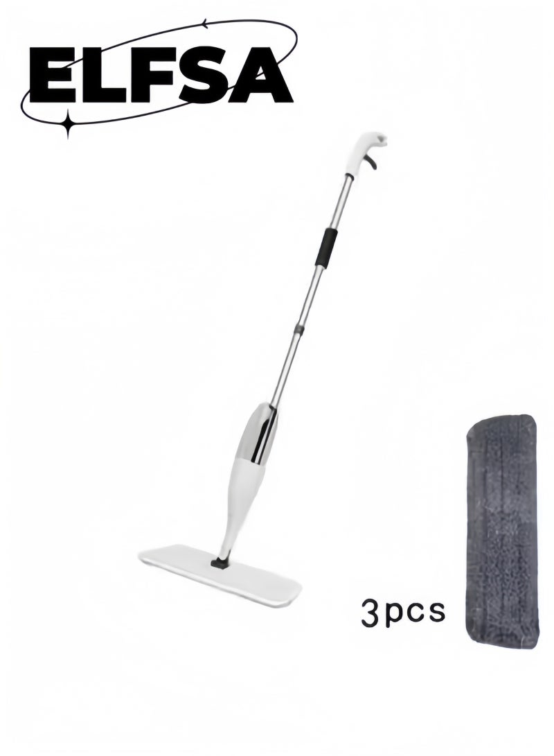 ELFSA Premium Water Spray Mop With Sprayer 360 Degree Rotating Handheld Washable Mop Home Floor Cleaning Tools  - Image 1