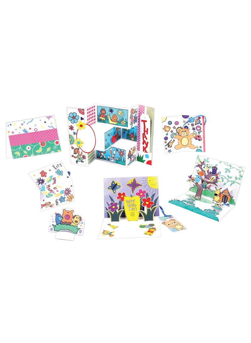 Funskool Funskool Paper Handycrafts Pop Up Greeting Cards , Diy Greeting Cards , Make Your Own 3D Greeting Cards , 7 Years +,Multicolor  - Image 3