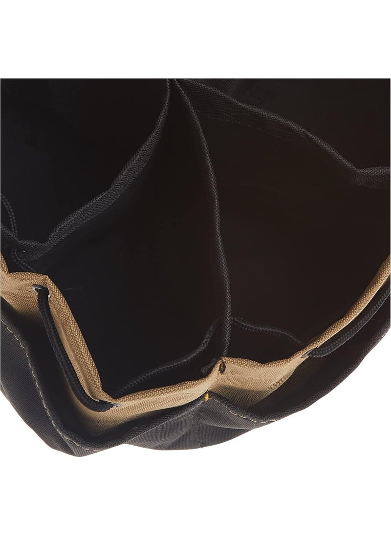 Custom Leathercraft CLC Custom LeatherCraft 1148 Drawstring Bucket Bag, 18 Pocket , Black  - Image 4