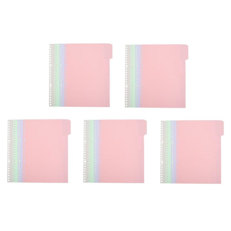Colorful Pp Binder Index Dividers A4 20pcs With Sturdy Tabs For School Office Planner - Image 2