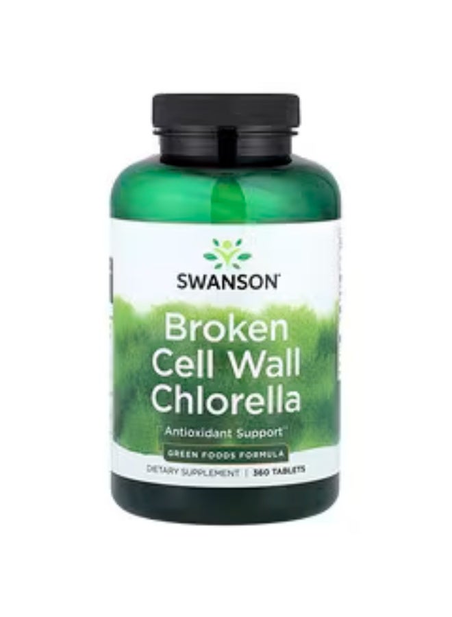 سوانسون‏, مكسورة الجدار الخلوي الكلوريلا ، 360 قرصًا