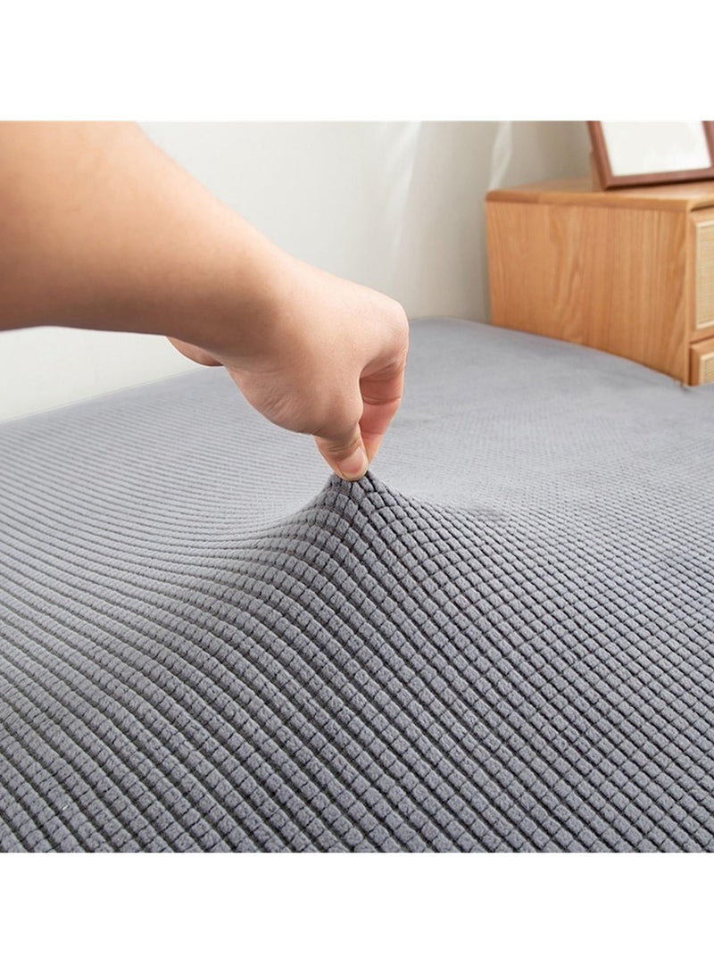 Stretch Sofa Bed Cover Futon Slipcover Full Folding Armless Sofa Covers Furniture Protector Easily Removable and Machine Washable - Image 3