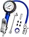 GERCHWAY Tire Inflator with Pressure Gauge and Longer Hose Most Accurate Heavy Duty Air Chuck with Gauge for Air Compressor Tire Inflator Attachment 100PSI - Image 2