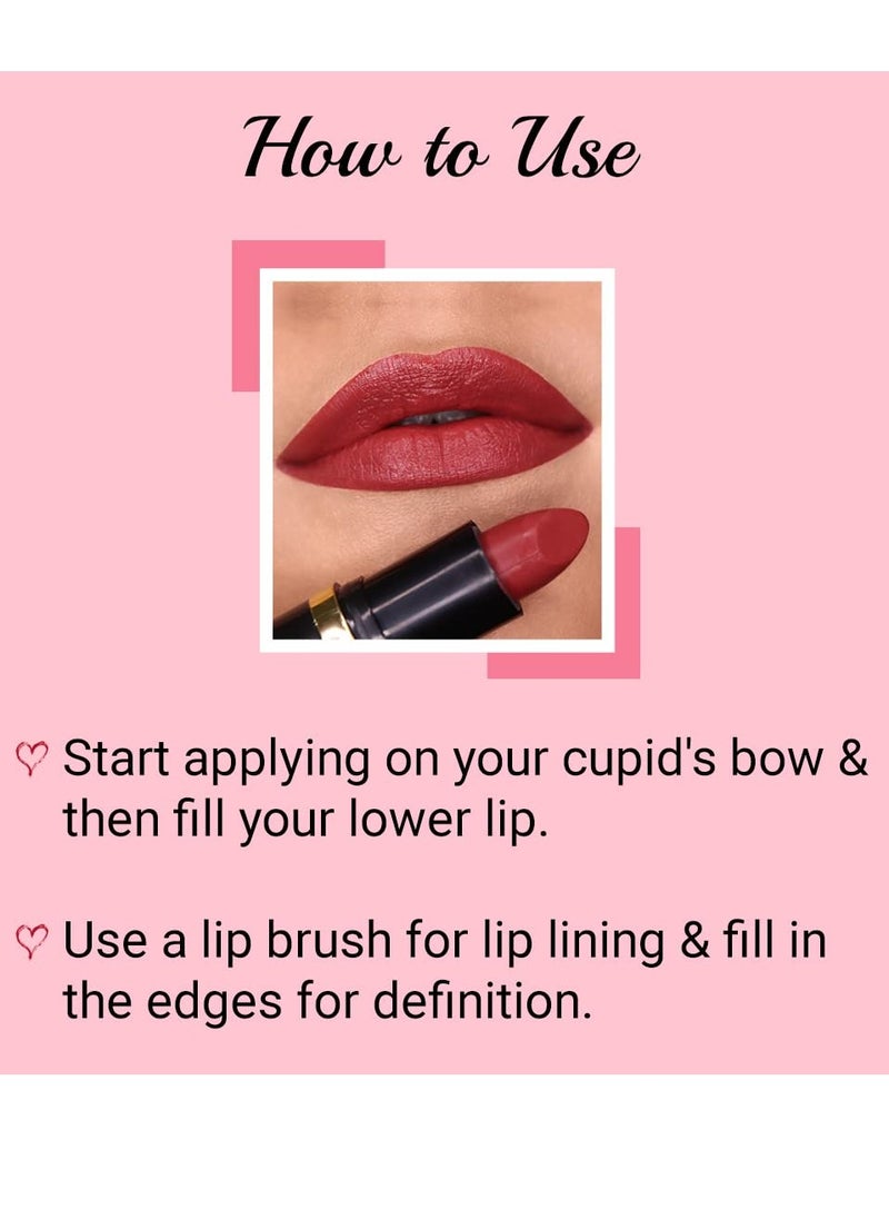 Iba Iba Pure Lips Moisturizing Lipstick Shade A90 Coral Glow 4g  - Image 3