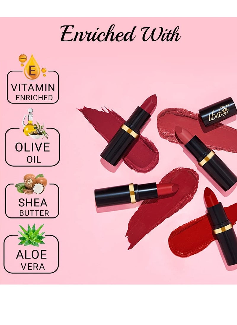 Iba Iba Pure Lips Moisturizing Lipstick Shade A90 Coral Glow 4g  - Image 2