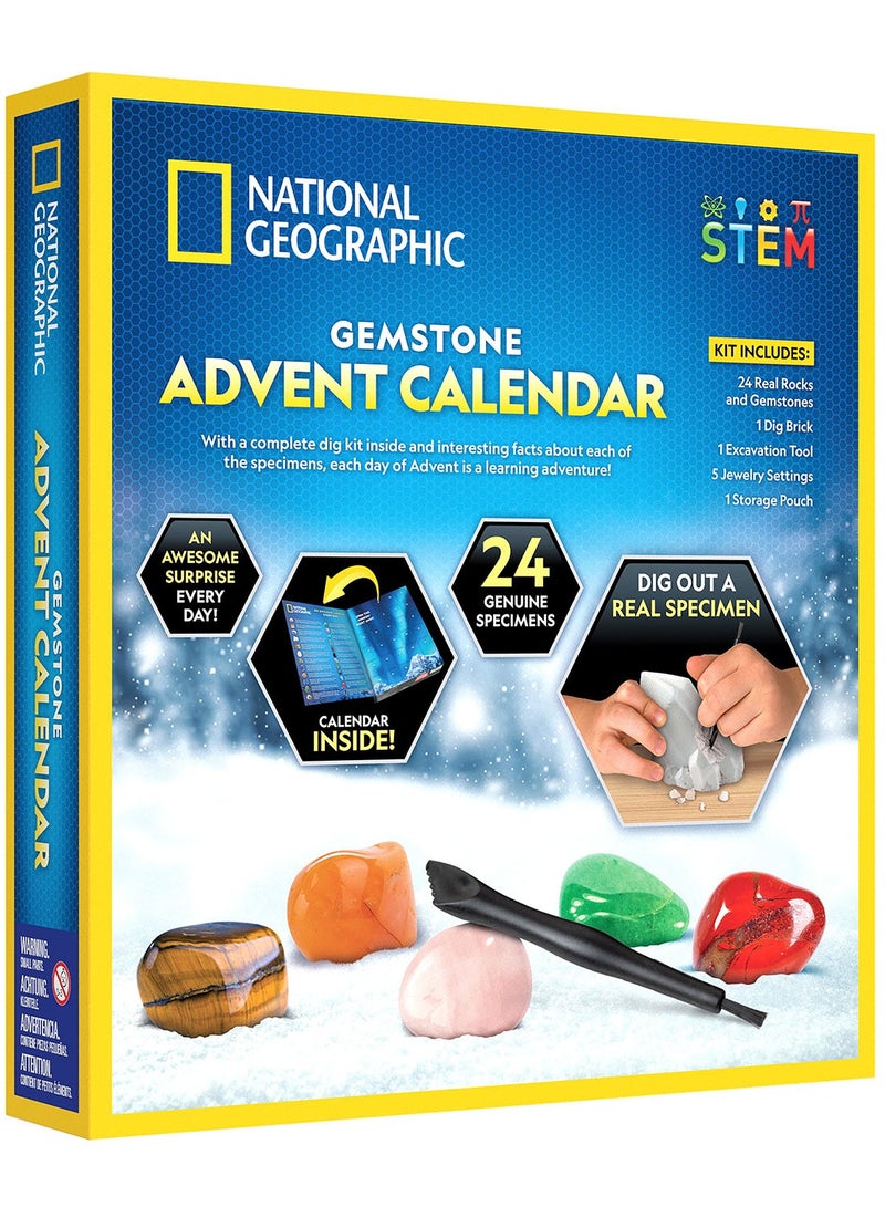 NATIONAL GEOGRAPHIC Blue Marble National Geographic Gemstone Advent Calendar! - Image 2
