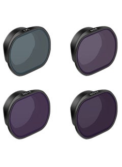 KASTWAVE ND Filters Set for DJI FPV Drone Gimbal Camera Lens Filter Set, 4 Pack Drone Camera Lens Waterproof Aerial Photography Accessories（ND8 / ND16 / ND32 / CPL）  - Image 1
