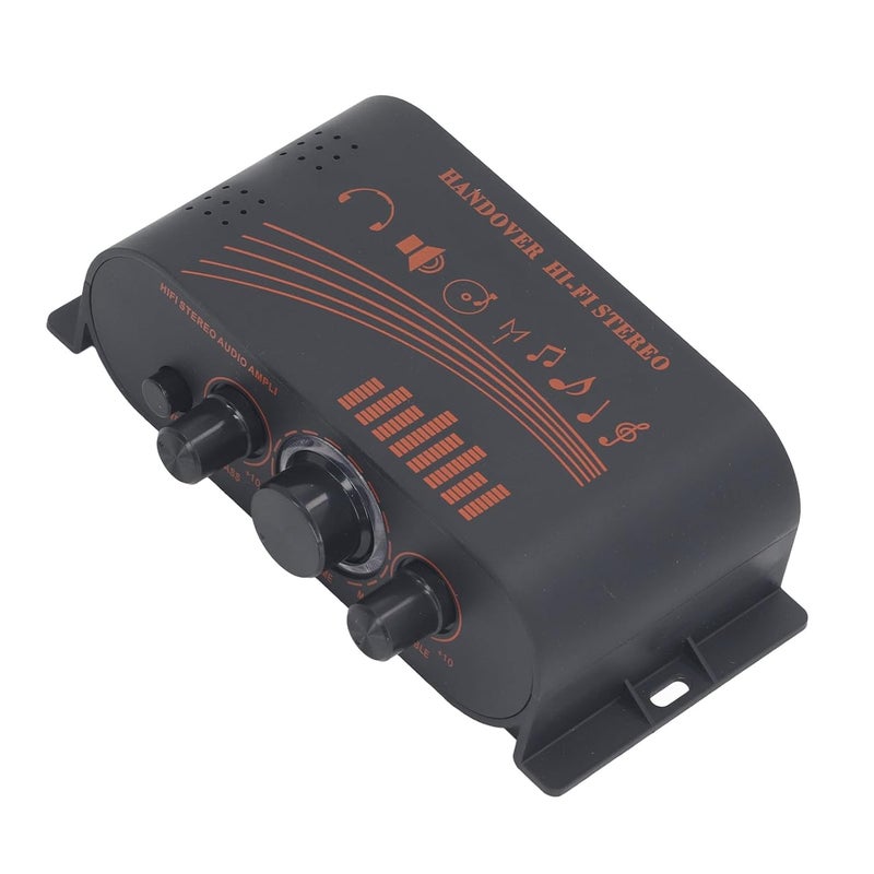 Aluminum Mini Power Amplifier 20Wx2 HiFi Stereo 100W AUX Bluetooth 5.0 For Home Audio - Image 3