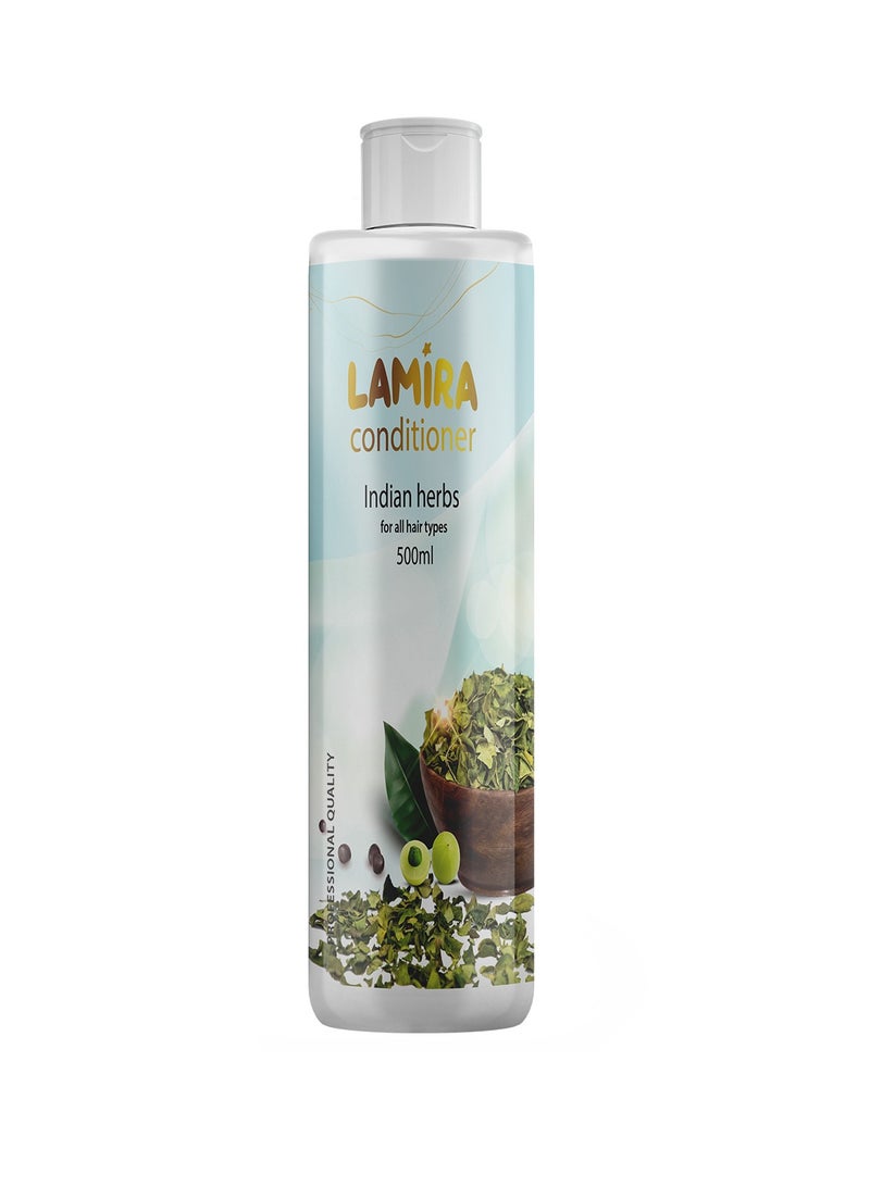 LAMIRA Lamira Conditioner with Indian Herbs 500ml – Sulfate & Paraben Free  - Image 1