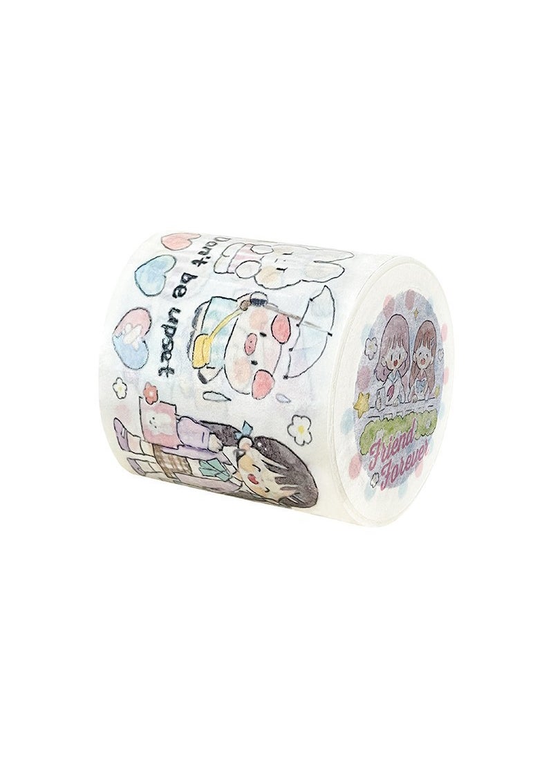Generic King Zorro Themed Washi Tape Set Azhuo's Best Friend Daily-Whole Volume 