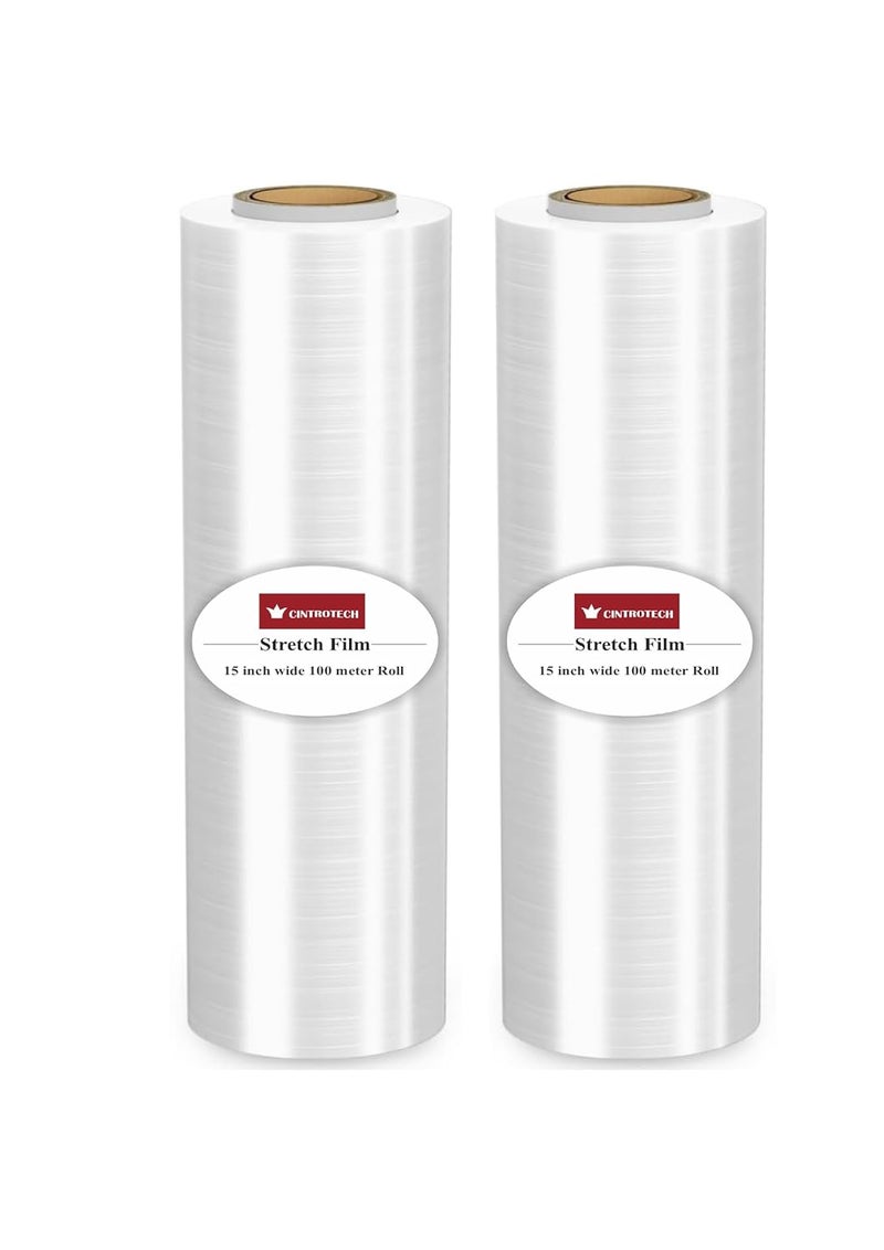 Cintrotech BioDegradable Packing Material15 Inch 375 mm 100 Meters Length Pack of 2 White New - Image 1